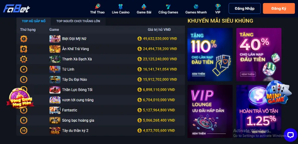 Hình ảnh thể hiện tầm nhìn và sứ mệnh của win333 khuyến mãi